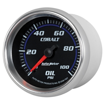 Picture of Autometer Cobalt 66mm 0-100 PSI Oil Pressure Gauge