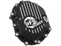 Picture of AFE Power 11-18 GM 2500-3500 AAM 9-25 Axle Front Diff Cover Black Machined w- 2 Qts 75w90 Oil