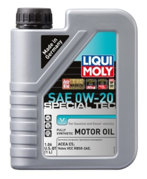 Picture of LIQUI MOLY 1L Special Tec V Motor Oil SAE 0W20 - Single