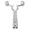 Picture of Stainless Works 18+ Ford Mustang GT 3in Legend 304SS Catback w- H-Pipe Quad Polished Tips No Valve