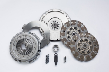 Picture of South Bend Clutch 99-03-5 Ford 7-3 Powerstroke ZF-6 Street Dual Disc Organic Clutch Kit