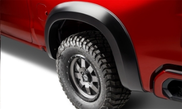 Picture of Bushwacker 19-21 Chevrolet Silverado 15 Extend-A-Fender Style Flares 4pc 78-8 Bed  - Black
