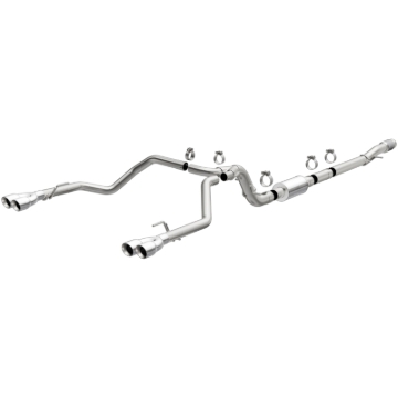 Picture of MagnaFlow 2019 Chevrolet Silverado 1500 Quad Exit Polished Stainless Cat-Back Exhaust