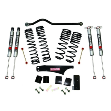 Picture of Skyjacker 2007-2018 Jeep Wrangler JK 2 Door 4WD Long Travel 3-5in-4in Lift Kit w-M95 Monotube Shocks