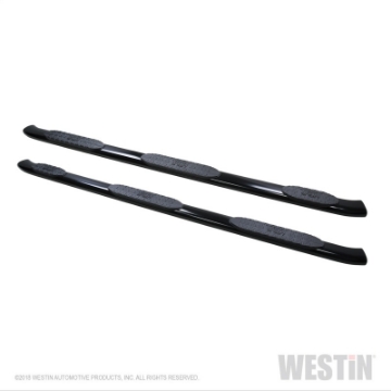 Picture of Westin 2019 Ram 1500 Crew Cab w- 6-5ft Bed PRO TRAXX 5 W2W Oval Nerf Step Bars - Black