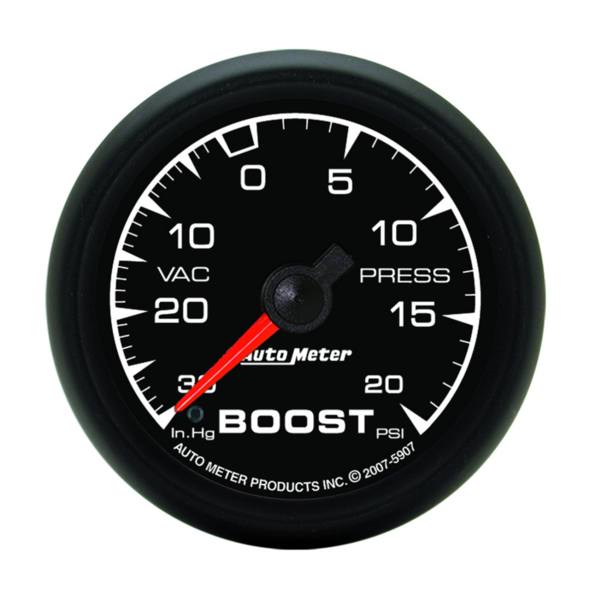 Picture of Autometer ES 52-4mm 30 In- HG-20 PSI Vacuum-Boost Gauge