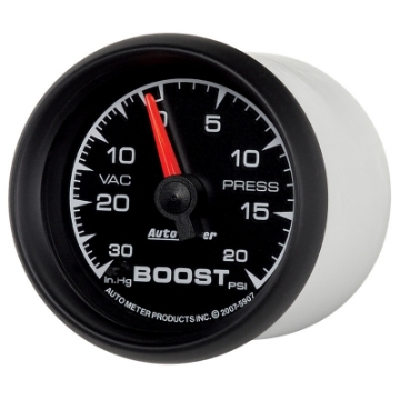 Picture of Autometer ES 52-4mm 30 In- HG-20 PSI Vacuum-Boost Gauge