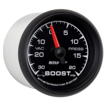 Picture of Autometer ES 52-4mm 30 In- HG-20 PSI Vacuum-Boost Gauge