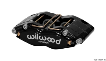 Picture of Wilwood Caliper-Dynapro Single 5-98in Mount-Black 1-58in Piston 1-1in Disc