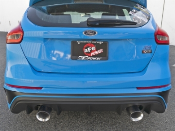 Picture of aFe Takeda 3in 304 SS Axle-Back Exhaust System w- Polished Tip 16-18 Ford Focus RS 2-3L t