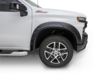 Picture of Bushwacker 19-21 Chevrolet Silverado 1500 DRT Style Flares 4pc - Black
