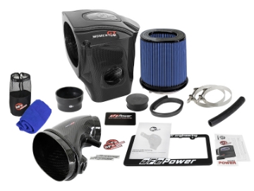 Picture of aFe Momentum Black Series Carbon Fiber Pro 5R Air Intake System 11-19 Dodge Charger SRT8 6-4L