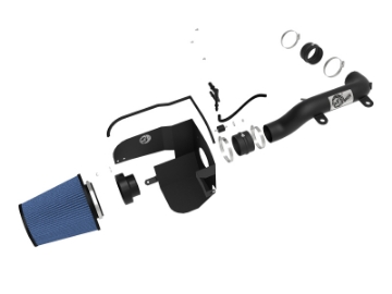 Picture of aFe Magnum FORCE Stage-2 Pro 5R Cold Air Intake System 18-19 Jeep Wrangler JL Turbo 2-0L - Black