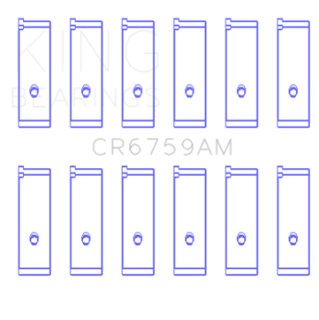 Picture of King Engine Bearings Honda C32A - C35A Connecting Rod Bearing Set