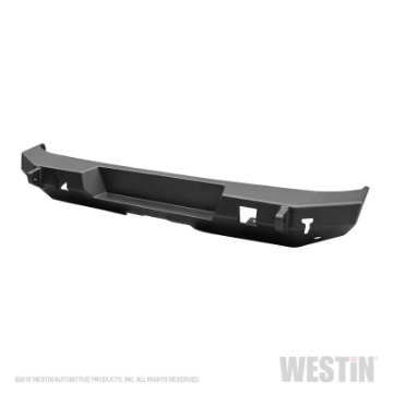 Picture of Westin 18-19 Jeep Wrangler JL WJ2 Rear Bumper - Textured Black