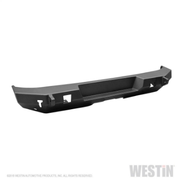 Picture of Westin 18-19 Jeep Wrangler JL WJ2 Rear Bumper - Textured Black