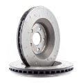 Picture of Alcon 2007+ Jeep JK 350x32mm Rotors 4-Piston Red Calipers Front Brake Upgrade Kit