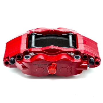 Picture of Alcon 2007+ Jeep JK w- 6x5-5in Hub 357x32mm Rotor 4-Piston Red Calipers Front Brake Upgrade Kit
