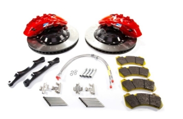 Picture of Alcon 2015+ BMW M3 F80 400x34mm 6 Piston Front Brake Upgrade Kit - Red