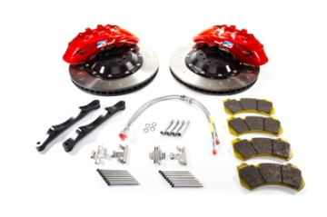 Picture of Alcon 2015+ BMW M3 F80 400x34mm 6 Piston Front Brake Upgrade Kit - Red