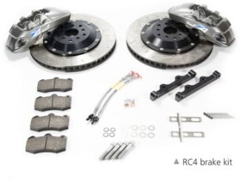 Picture of Alcon 2015+ BMW M3 F80 380x32mm 4 Piston Rear Brake Upgrade Kit - Grey