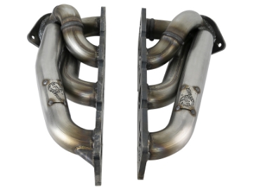 Picture of aFe Power Twisted Steel 304SS Shorty Header 09-18 Dodge Challenger - Charger V8-5-7L