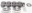 Picture of Mahle MS Piston Set Ford 348CI 4-035 Bore 3-400stk 5-400Rod -927 Pin -6-5cc 10-0 CR Set of 8
