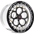 Picture of Weld Magnum III 15x8 - 5x4-75 BP - 3-5in- BS Black Wheel - Black Single Beadlock MT