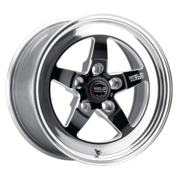 Picture of Weld S71 15x10 - 5x4-75 BP - 7-5in- BS Black Wheel Medium Pad - Non-Beadlock