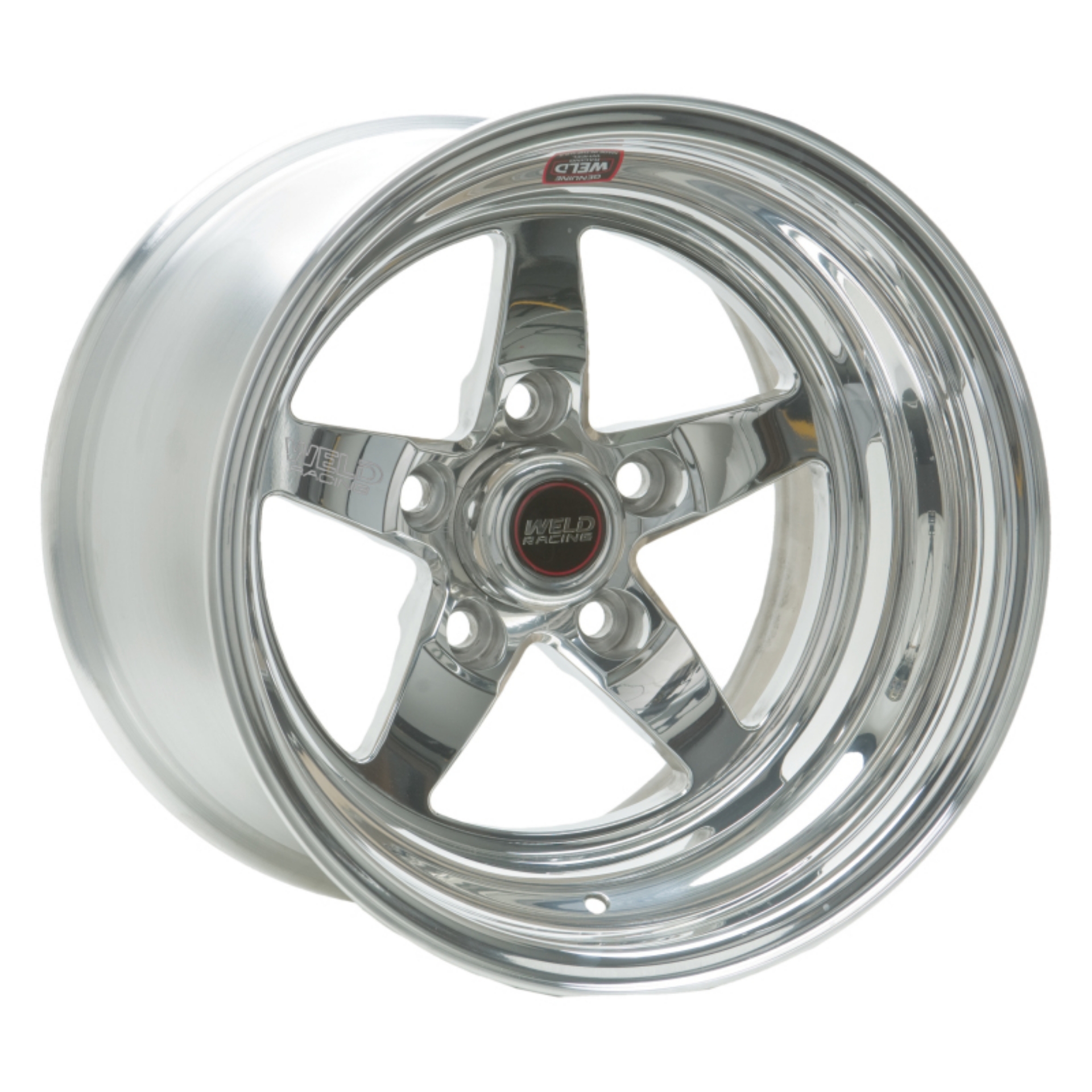 Picture of Weld S71 15x10-33 - 5x5 BP - 5-5in- BS Polished Wheel Low Pad - Non-Beadlock