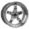 Picture of Weld S71 18x9 - 5x4-5 BP - 5-7in- BS Polished Wheel Medium Pad - Non-Beadlock