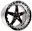 Picture of Weld S71 17x11 - 5x4-75 BP - 7-7in- BS Black Wheel High Pad - Black Single Beadlock MT