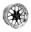 Picture of Weld S77 17x10-5 - 5x4-5 BP - 7-9in- BS Black Wheel Low Pad - Non-Beadlock