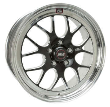 Picture of Weld S77 18x10 - 5x4-5 BP - 6-2in- BS Black Wheel Medium Pad - Non-Beadlock