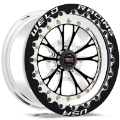 Picture of Weld Vitesse 15x10 - 5x4-75 BP - 7-5in- BS Black Wheel - Black Single Beadlock MT