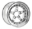 Picture of Weld Weldstar 15x15 - 5x4-75 BP - 6-5in- BS Polished Wheel - Non-Beadlock