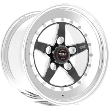 Picture of Weld Weldstar 15x8 - 5x4-75 BP - 4-5in- BS Black Wheel - Non-Beadlock