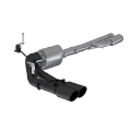 Picture of MBRP 2019+ Chevrolet Silverado 1500 4-5L-5-3L Pre-Axle Dual Side Exit w- 4in OD Tip- Black Coated