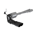 Picture of MBRP 2019+ Chevrolet Silverado 1500 4-5L-5-3L Pre-Axle Dual Side Exit w- 4in OD Tip- Black Coated