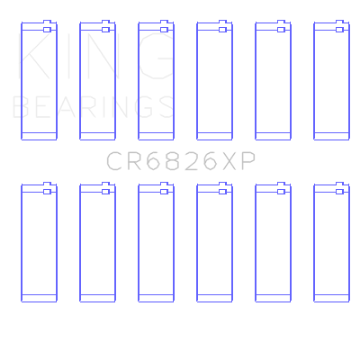 Picture of King Engine Bearings For GM - Holden 3-6L LF4 - LFX - LGX Size STD Performance Rod Bearing Set
