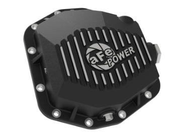 Picture of aFe Power Cover Diff Rear Machined w- Gear Oil 2019 Ford Ranger Dana M220