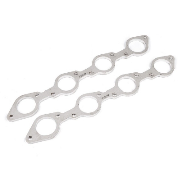 Picture of Stainless Works Big Block Chevy Round Port Header 304SS Exhaust Flanges 1-7-8in Primaries