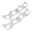 Picture of Stainless Works Ford 5-2L-5-0L Coyote Round Port Header 304SS Exhaust Flanges 1-7-8in Primaries