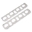 Picture of Stainless Works Hemi 5-7L-6-1L-6-4L D-Port Shaped Header 304SS Exhaust Flanges 2in Primaries