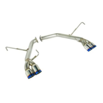 Picture of Remark 15-18 Subaru SPT WRX-STI Axle Back Exhaust w- Burnt Stainless Steel Single Wall Tip