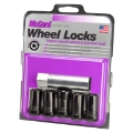 Picture of McGard Wheel Lock Nut Set - 5pk- Cone Seat Tuner M14X1-5 - 22mm Hex - 1-648in OAL - Black