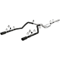 Picture of MagnaFlow 2019 Chevy Silverado 1500 V8 5-3L-V6 4-3L Street Series Dual Exit Exhaust w- Black Tips