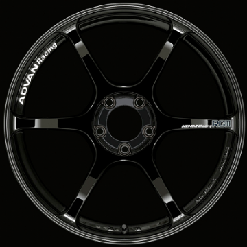 Picture of Advan RGIII 19x8-5 +45 5-114-3 Racing Gloss Black Wheel