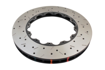 Picture of DBA 05-06 Holden VZ w- AP Racing 6 Piston Calipers 5000 Series Drilled and Slotted Front Rotor Ring