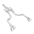 Picture of Stainless Works 15-19 Dodge Challenger 6-2L-6-4L Hemi 3in Legend Catback X-Pipe w-4in Quad Tips